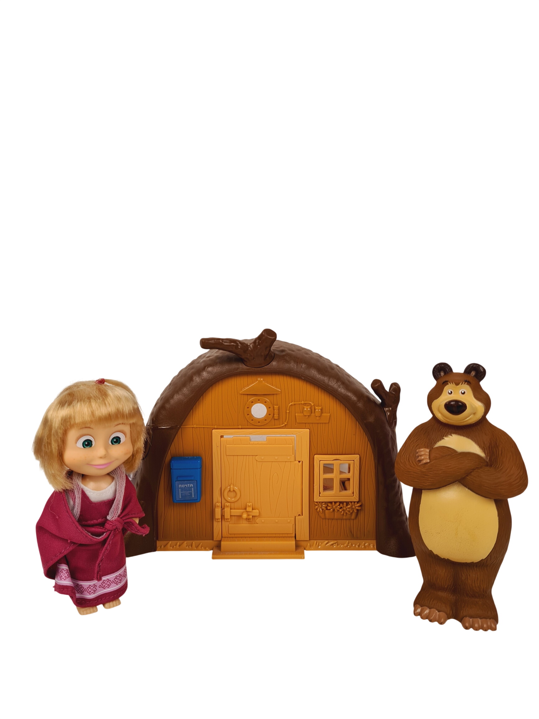 Figurine - Maison de Michka - Masha et Michka - 4 ans + Bon état -  reconditionné disponible sur Label Emmaüs